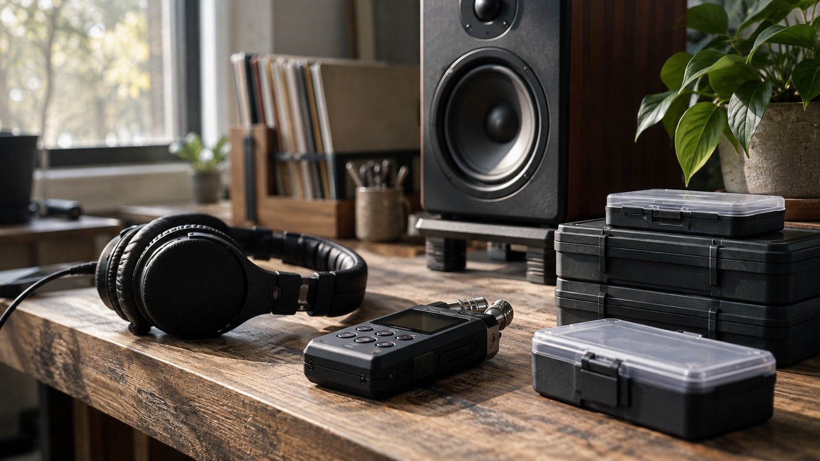 WAV and FLAC audio files in a music editing session